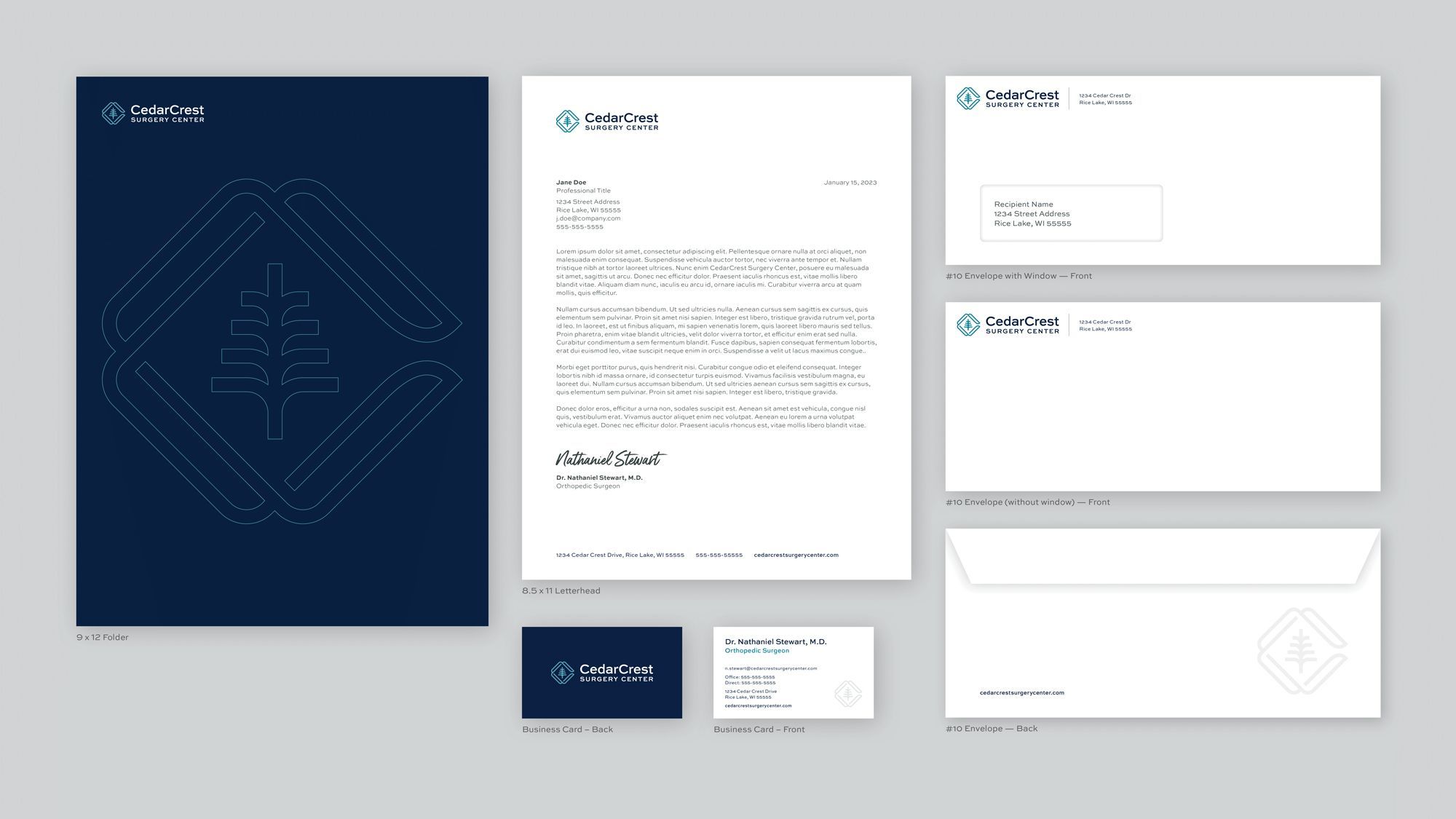 alt="CedarCrest Stationery"