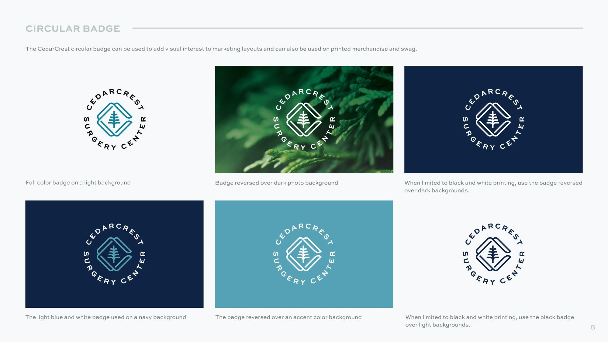 alt="CedarCrest Logo Badges"