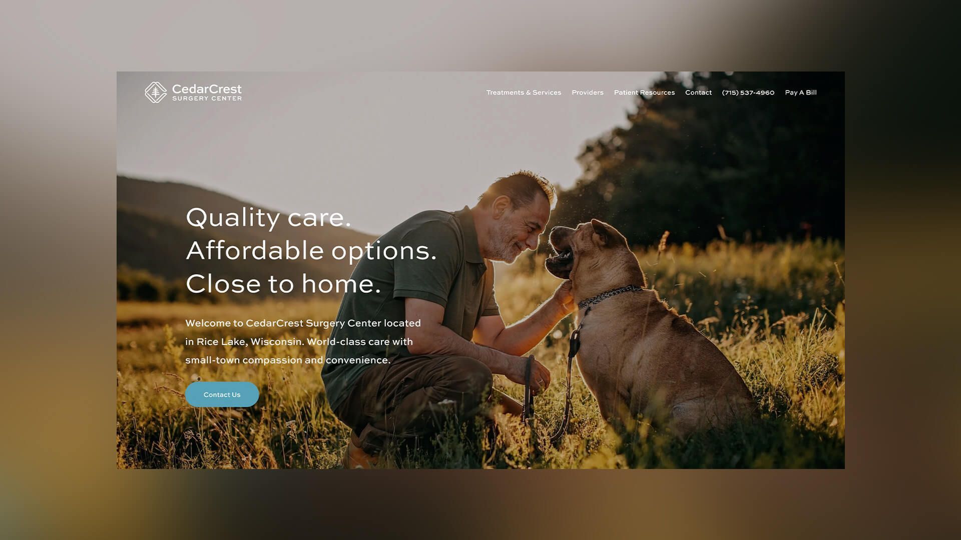 alt="CedarCrest Website"