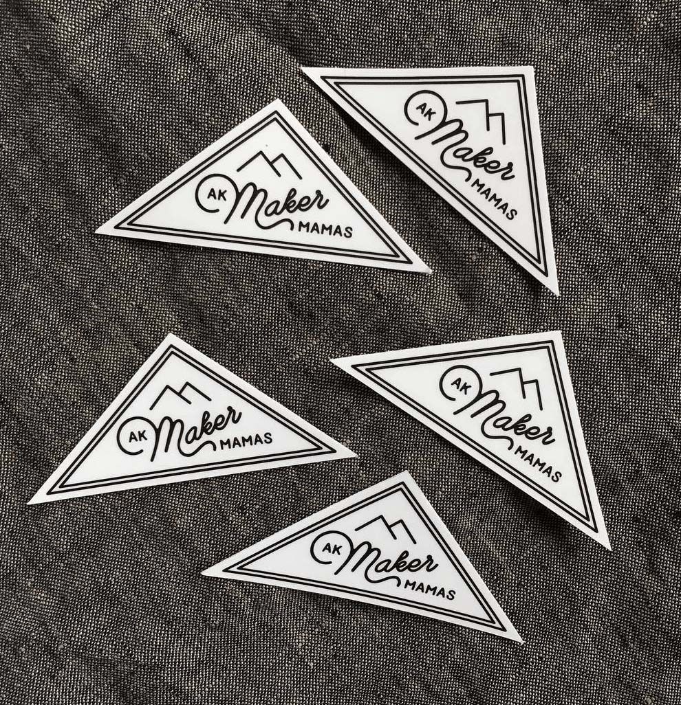 alt="AK Maker Mamas stickers"